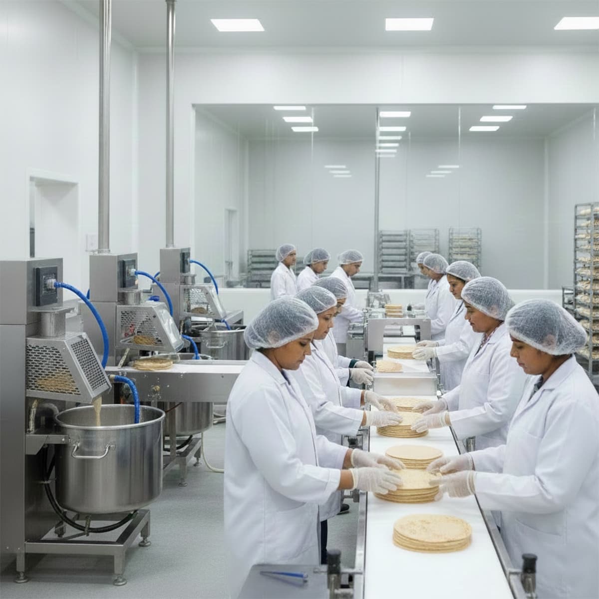 Traditional batter preparation process