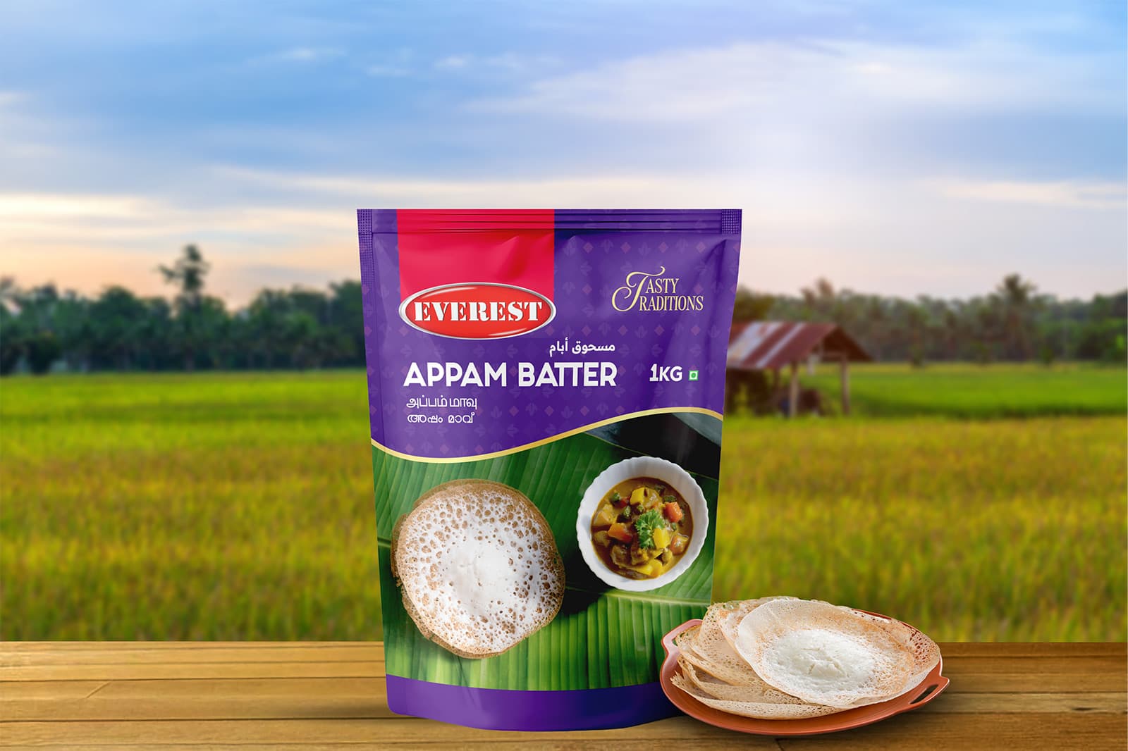 Appam wet Flour